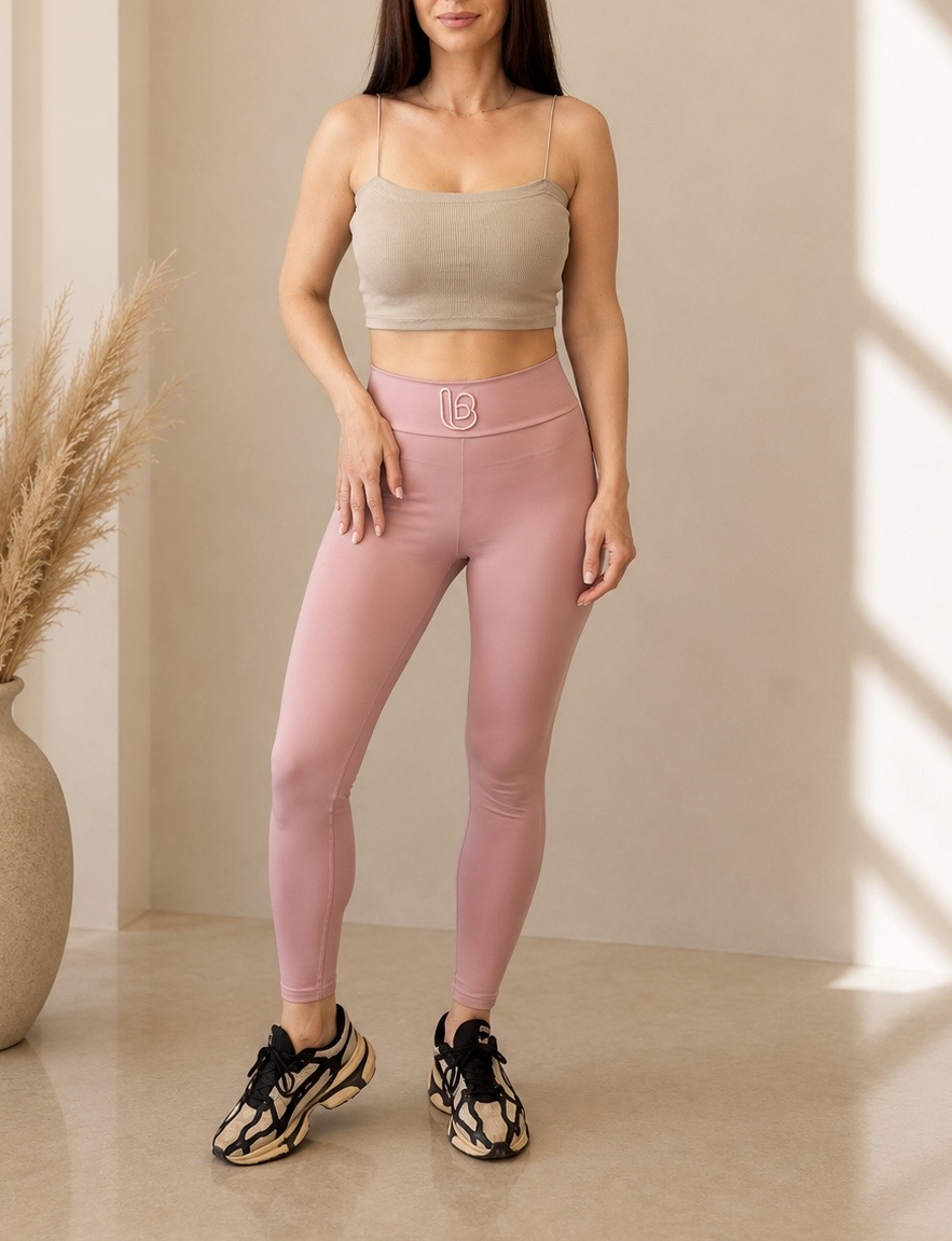 NOA bordázott top – bézs